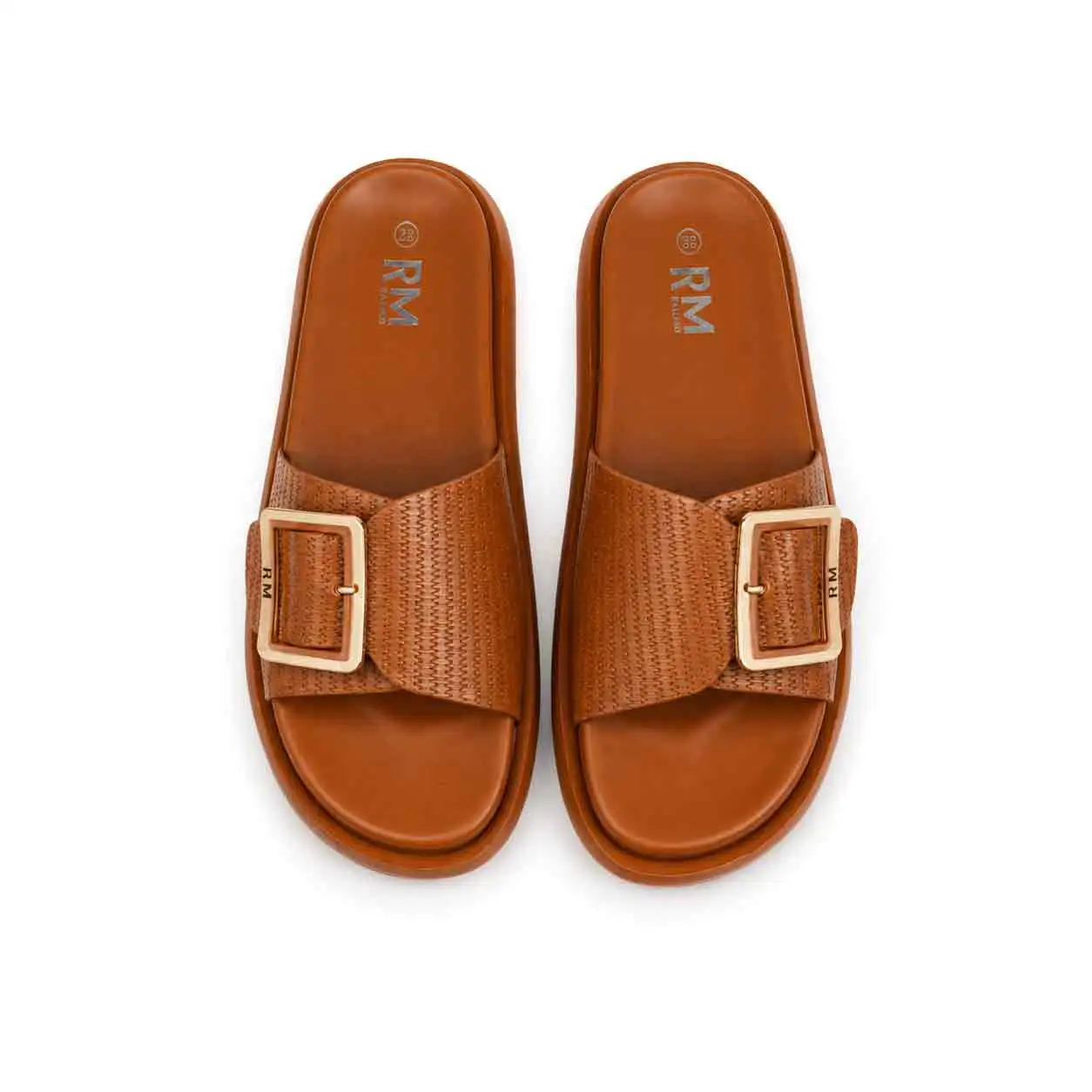 Sandale Compense pour femme 8088 marron miniature